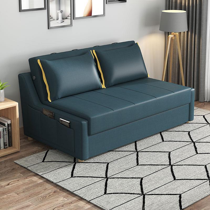 沙發床科技布可折疊兩用雙人客廳書房多功能陽臺伸縮簡約現