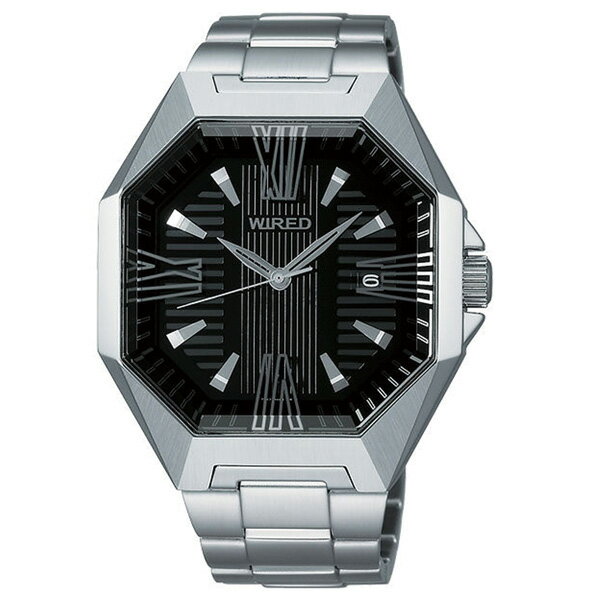 WIRED 星際探險時尚腕錶 7N42-X007D(AF5033X)-38mm-黑面鋼帶【刷卡回饋 分期0利率】【APP下單22%點數回饋】