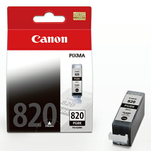 【史代新文具】佳能Canon PGI-820BK 黑色原廠墨水匣