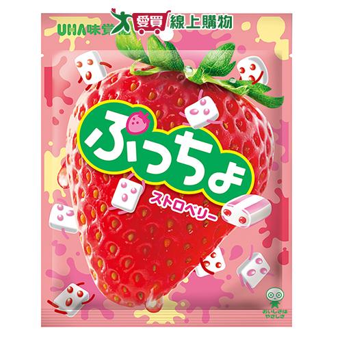 味覺糖普超軟糖(草莓味)50G【愛買】