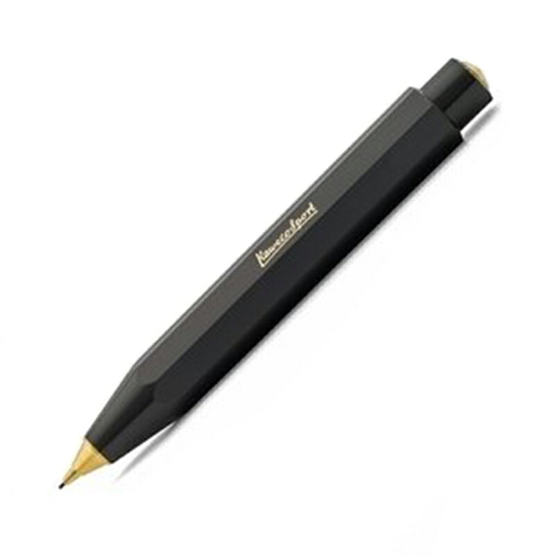 預購商品 德國 KAWECO CLASSIC Sport 系列 0.7mm 自動鉛筆 黑色 4250278600822 /支【APP滿額下單10%點數(單一帳號最高1000點)】9/30止