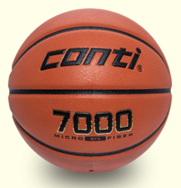 【Conti】7000系列 7000 合成皮籃球 6號/7號 (超細纖維PU8片專利貼皮籃球) #贈球針