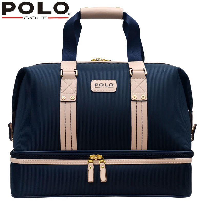 高爾夫球包 包 郵poloGOLF高爾夫衣物包 男女雙層服裝包 旅行手提包