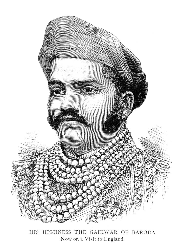 Posterazzi: Sayajirao Gaekwad Iii N(1863-1939) Maharaja Of Baroda India ...