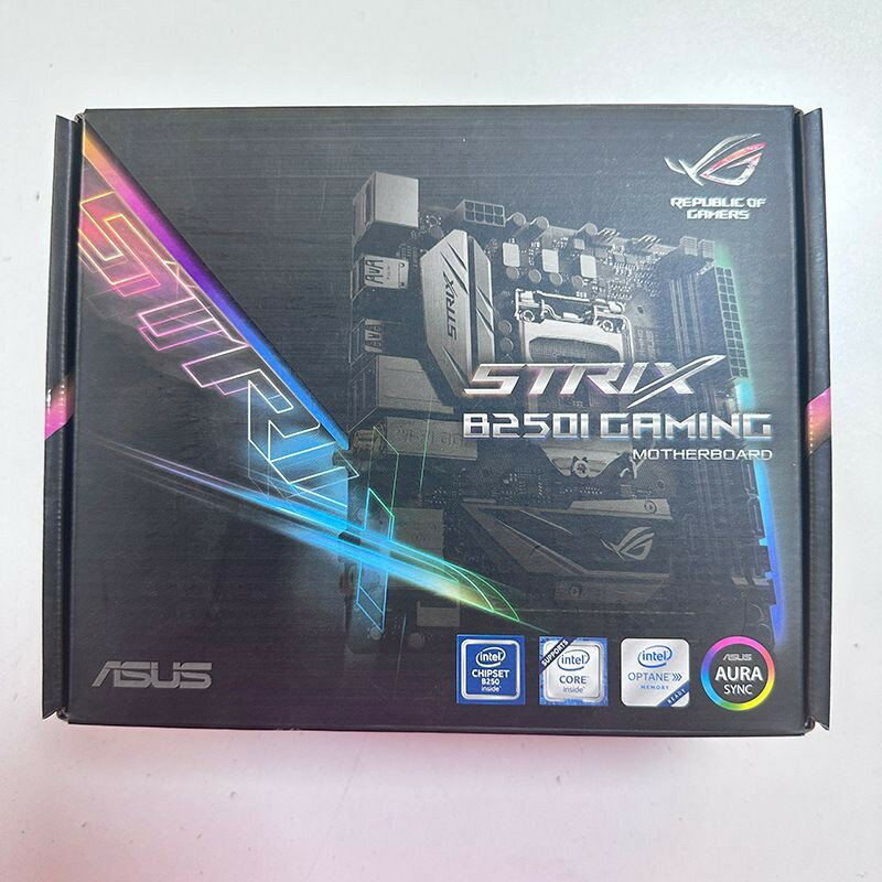 華碩 STRIX B250I GAMING 主機板 1151針腳 支援DDR4 記憶體 電競主機板 高效能 穩定運作 小巧設計 組裝電腦必備