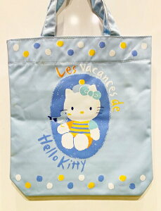 【震撼精品百貨】Hello Kitty 凱蒂貓 日本三麗鷗 kitty 造型手提袋/側背袋-藍小馬#41975 震撼日式精品百貨