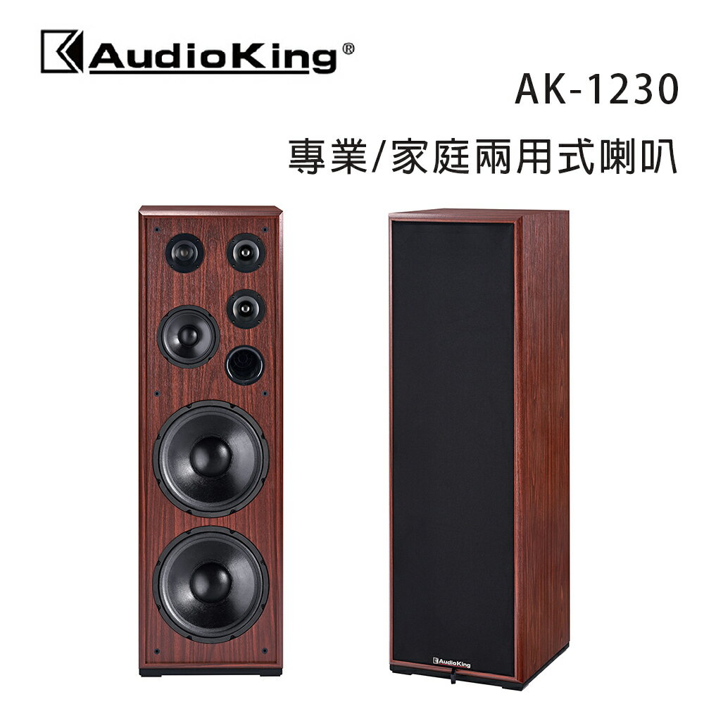 【澄名影音展場】AudioKing 臺灣撼聲 AK-1230 專業/家庭兩用式喇叭/對