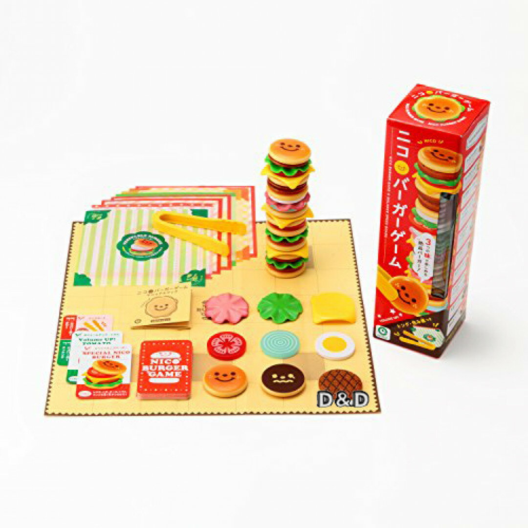 《日本 EyeUp》桌遊 漢堡疊疊樂 東喬精品百貨