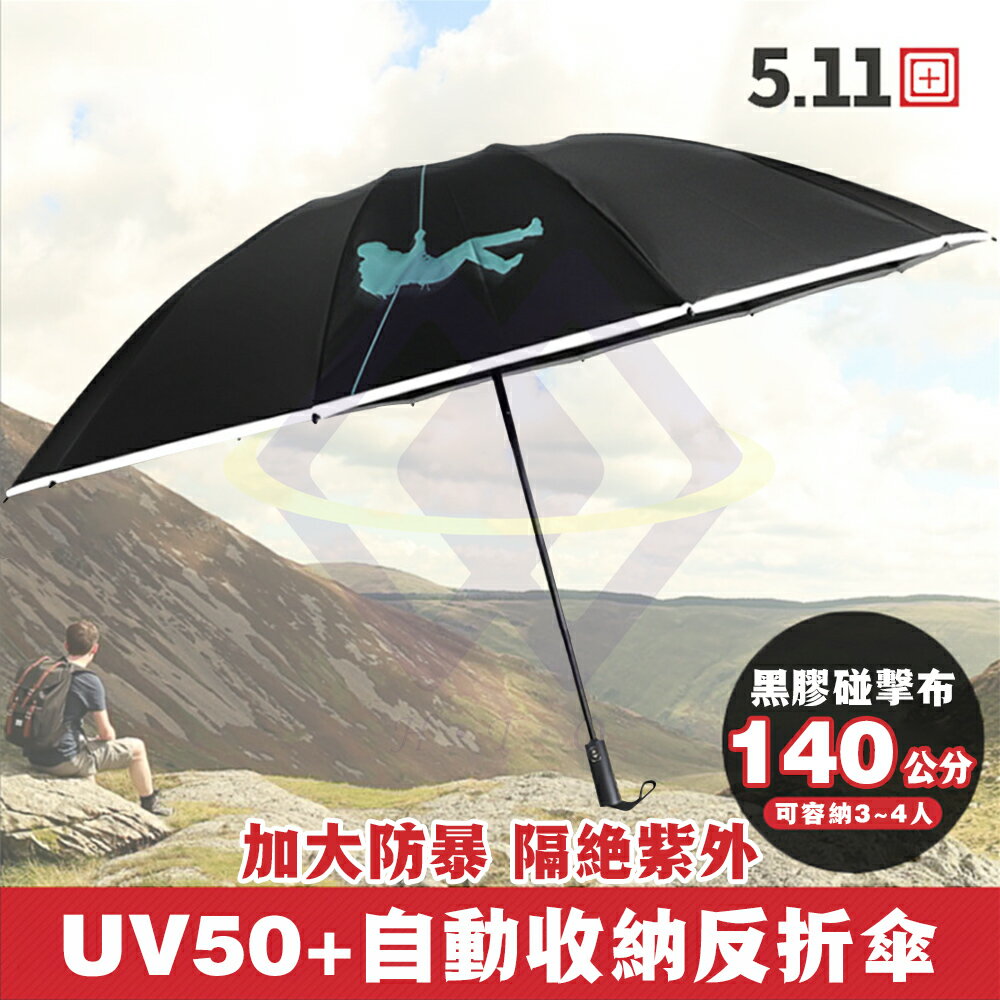 【禾統】新品上市 台灣現貨 UV50+自動收納反折傘 UV傘 自動傘 抗風級 10骨自動傘 晴雨傘 摺疊傘