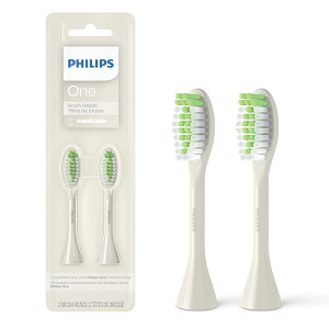 [3美日直購] Philips One Sonicare BH1022/07 白色 2入補充替換牙刷頭 適用 HY1200/07 電動牙刷 _GG3