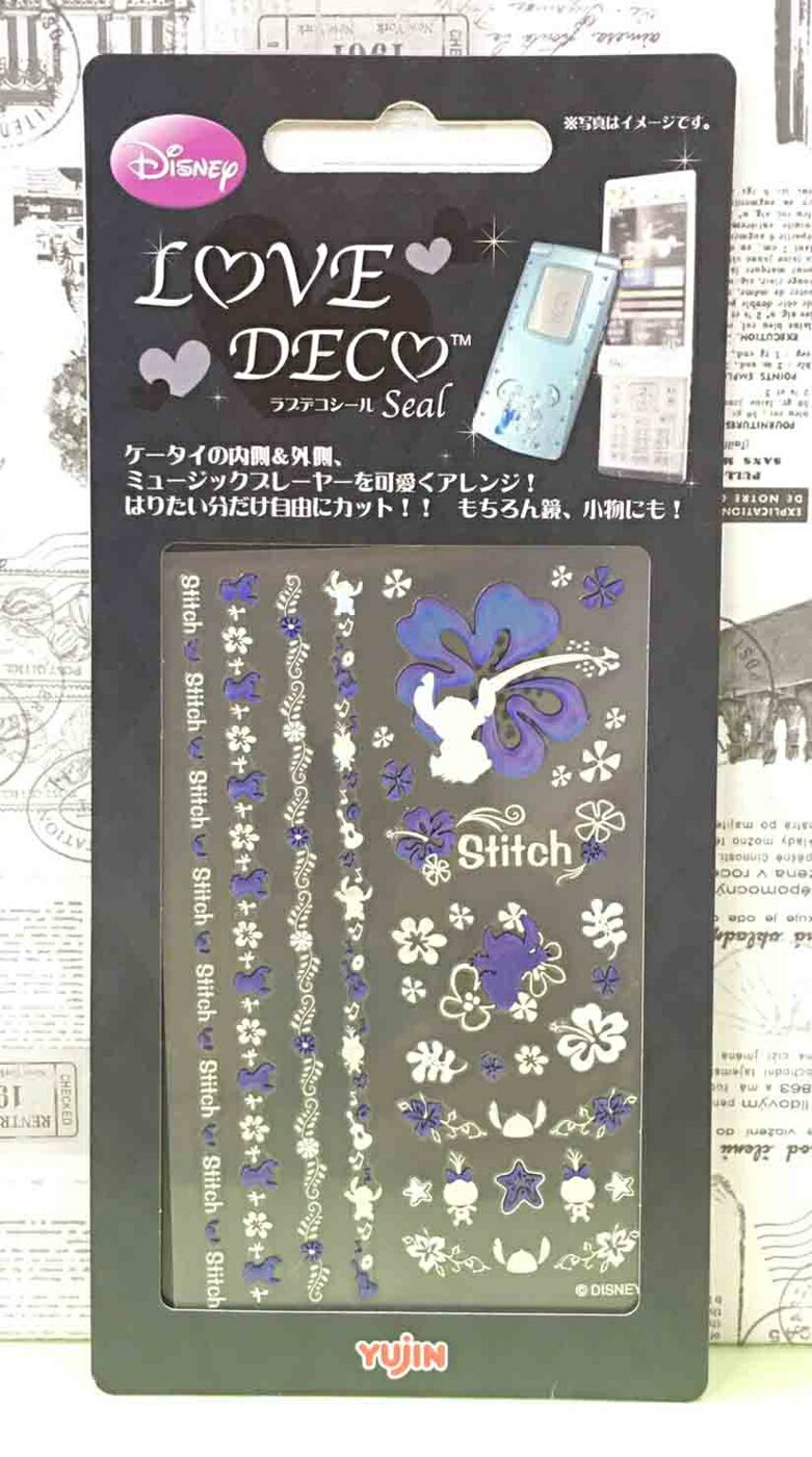 【震撼精品百貨】Stitch 星際寶貝史迪奇 貼紙-藍*97852 震撼日式精品百貨