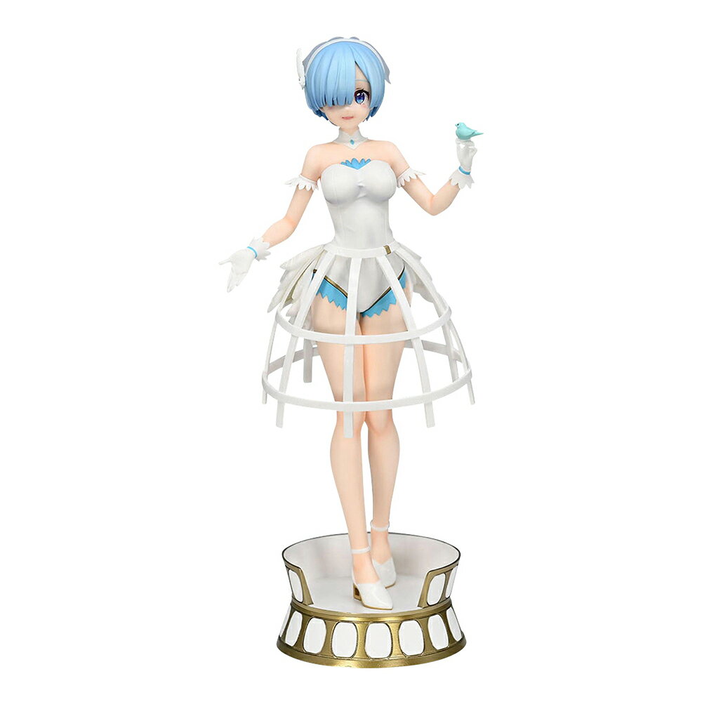 【日本正版】雷姆 鳥籠洋裝 Ver. 公仔 模型 22cm Exceed Creative 從零開始的異世界生活 - 365615