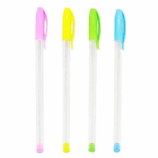 彩色筆桿 可替換空筆桿中性筆原子筆 廣告筆公關贈品筆