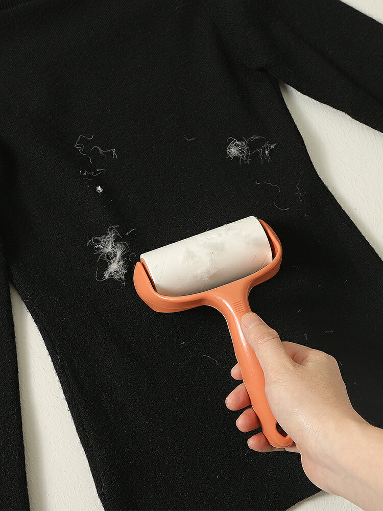 滾筒粘毛器可撕式粘毛器衣物粘塵黏灰除毛氈滾刷衣服吸毛替換紙