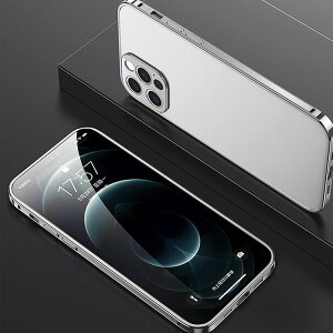 超薄金屬邊框手機殼 鋁製框式散熱保護套 適用於 iPhone 1212 Mini 12 Pro Max