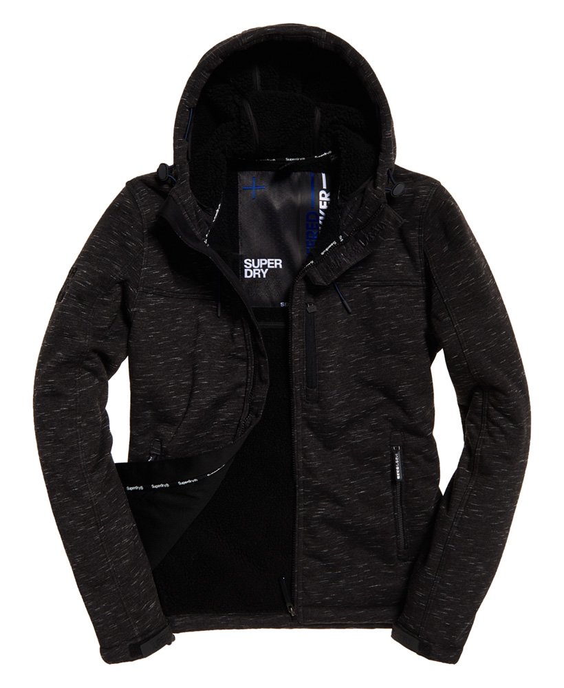 跩狗嚴選 極度乾燥 Superdry Trekker 風衣 運動外套 加厚刷毛 黑 sherpa 黑灰 J5