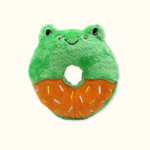 【SofyDOG】ZippyPaws 柑橘醬蛙甜甜圈 寵物玩具 有聲玩具 狗玩具