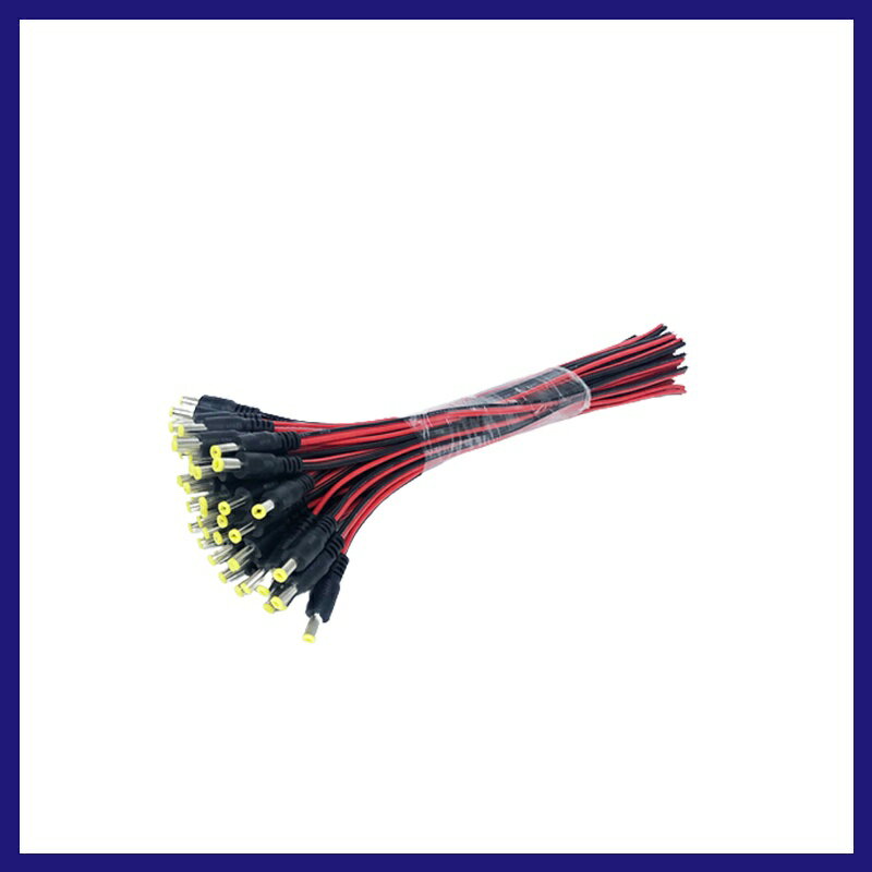 0.75mmDC公頭電源線 監視器專用 施工安裝 5.5mm x 2.1mm 2