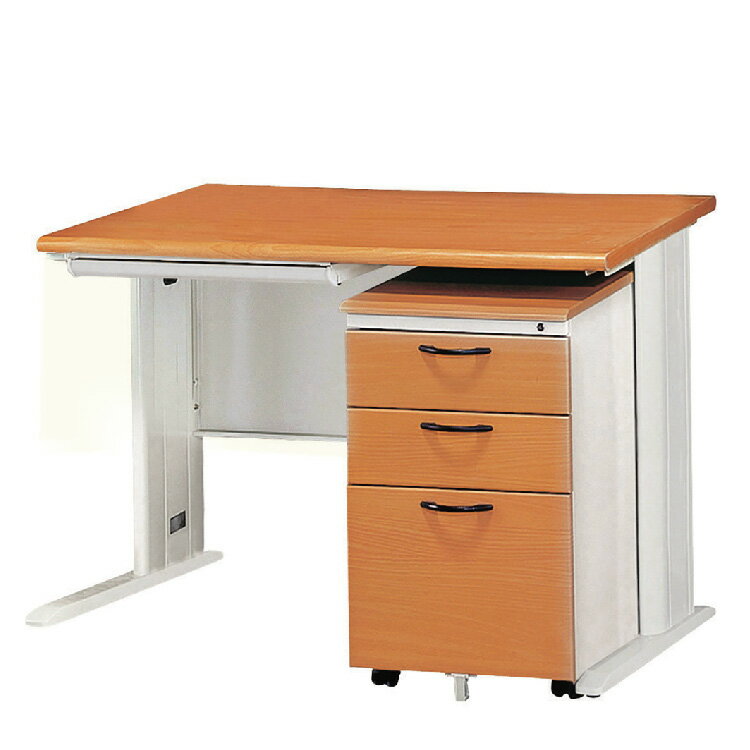 【 IS空間美學】SCD120職員桌(整組)(2023-B-185-3) 辦公桌/職員桌/辦公家具/電腦桌