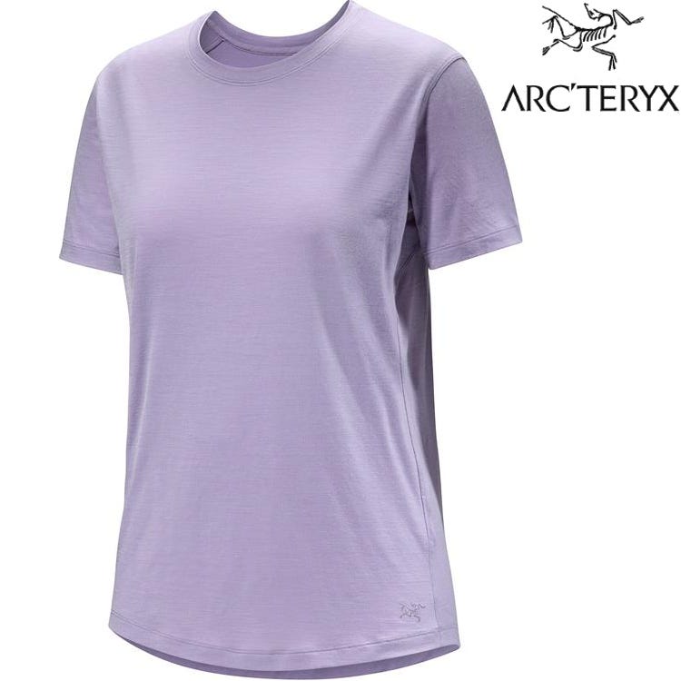 特價優惠 Arcteryx 始祖鳥 Lana 女款 羊毛短袖圓領衫/排汗衣 X000007443 藍香紫 Velocity