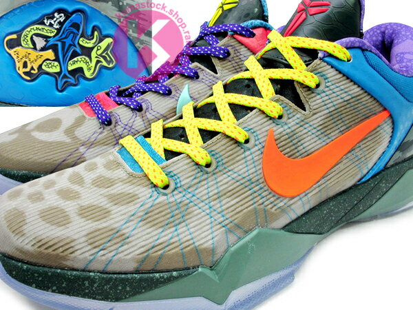 2012年 NBA 限量發售 合體特別版 NIKE ZOOM KOBE VII 7 SYSTEM WHAT THE KOBE 掠食者 大集合 毒蛙  獵豹 鯊魚 灰狼 黑曼巴蛇 低統 卡其色 Kobe Bryant 代言 籃球鞋 PLAY FAST 鞋墊搭載前、後 ZOOM AIR