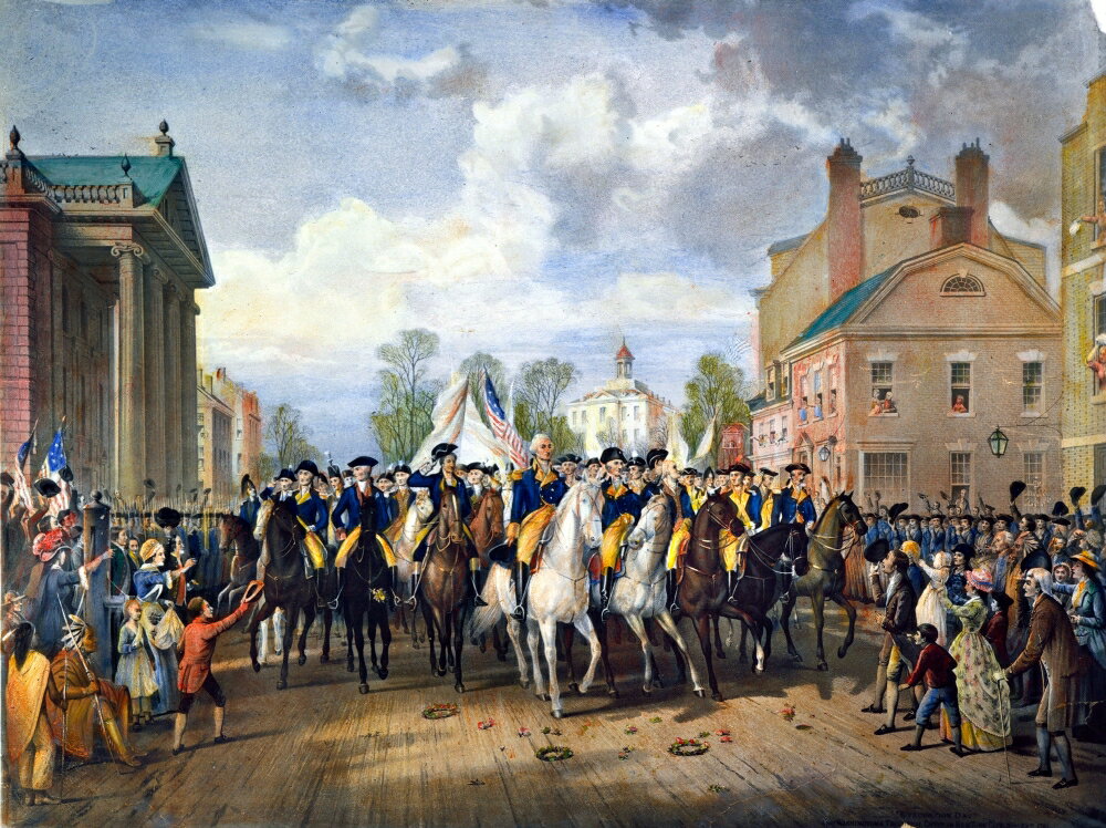 Posterazzi: New York Washington 1783 Ngeorge WashingtonS Triumphal ...