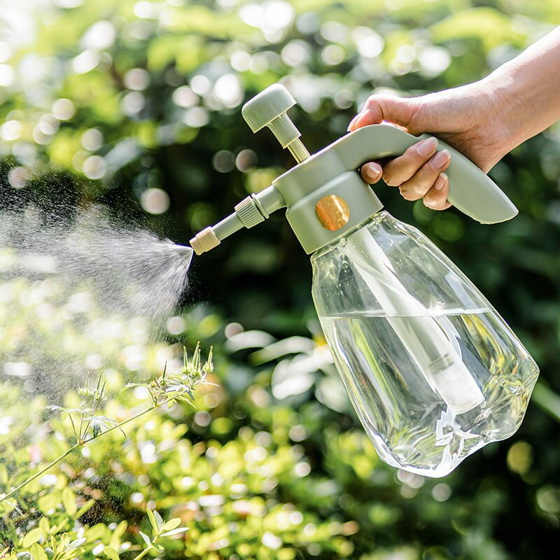 噴壺氣壓式噴霧瓶 家用灑水壺噴霧器小型壓力澆水壺灑水澆花壺【倪醬】