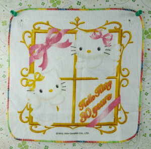 【震撼精品百貨】Hello Kitty 凱蒂貓 方巾-限量款-30周年紀念款-天使 震撼日式精品百貨