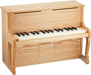 KAWAI【日本代購】河合 迷你立式鋼琴 兒童鋼琴 32鍵 日本製 1154 - 木紋色