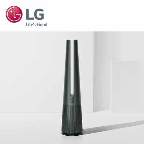LG PuriCare™ AeroTower 風革機 三合一涼暖系列-石墨綠 FS151PGE0 送康寧12吋腰子盤