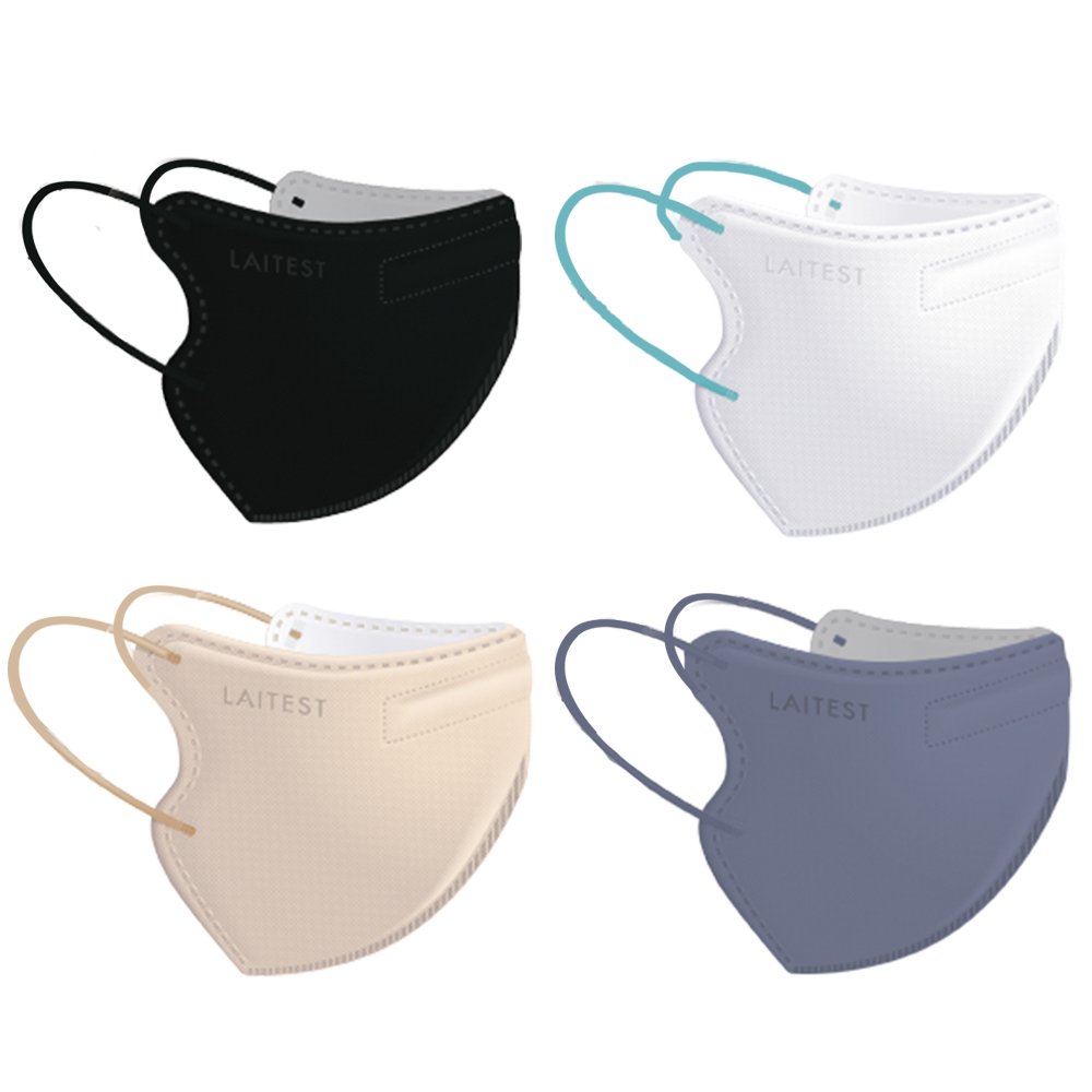 LAITEST 萊潔3D立體醫療防護口罩(成人用)-30入【九乘九購物網】