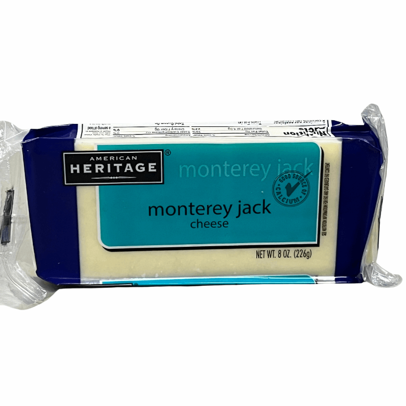 《AJ歐美食鋪》冷藏 美國 蒙特力傑克乾酪 226g Monterey Jack 美國傳統天然起司 起司盤 口袋餅絕配