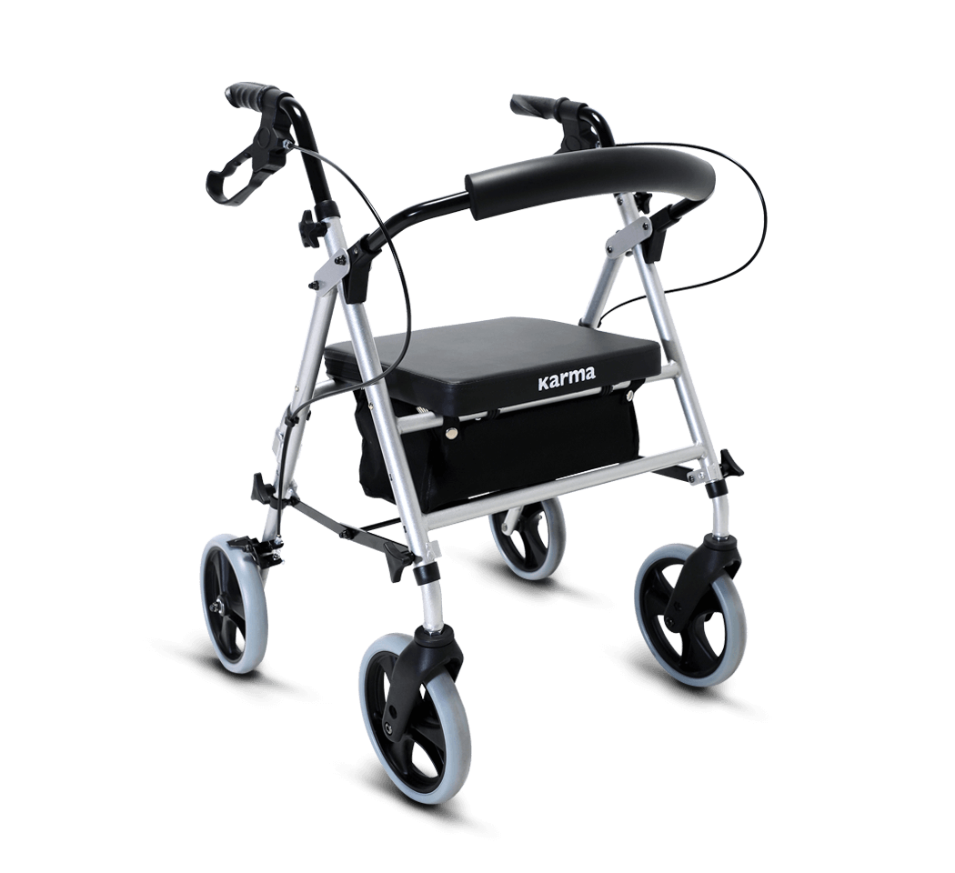 【免運公司貨】KARMA 康揚 輕鬆行 100 EZ Walker 100 助行車 帶輪型助步車 健步車 散步車