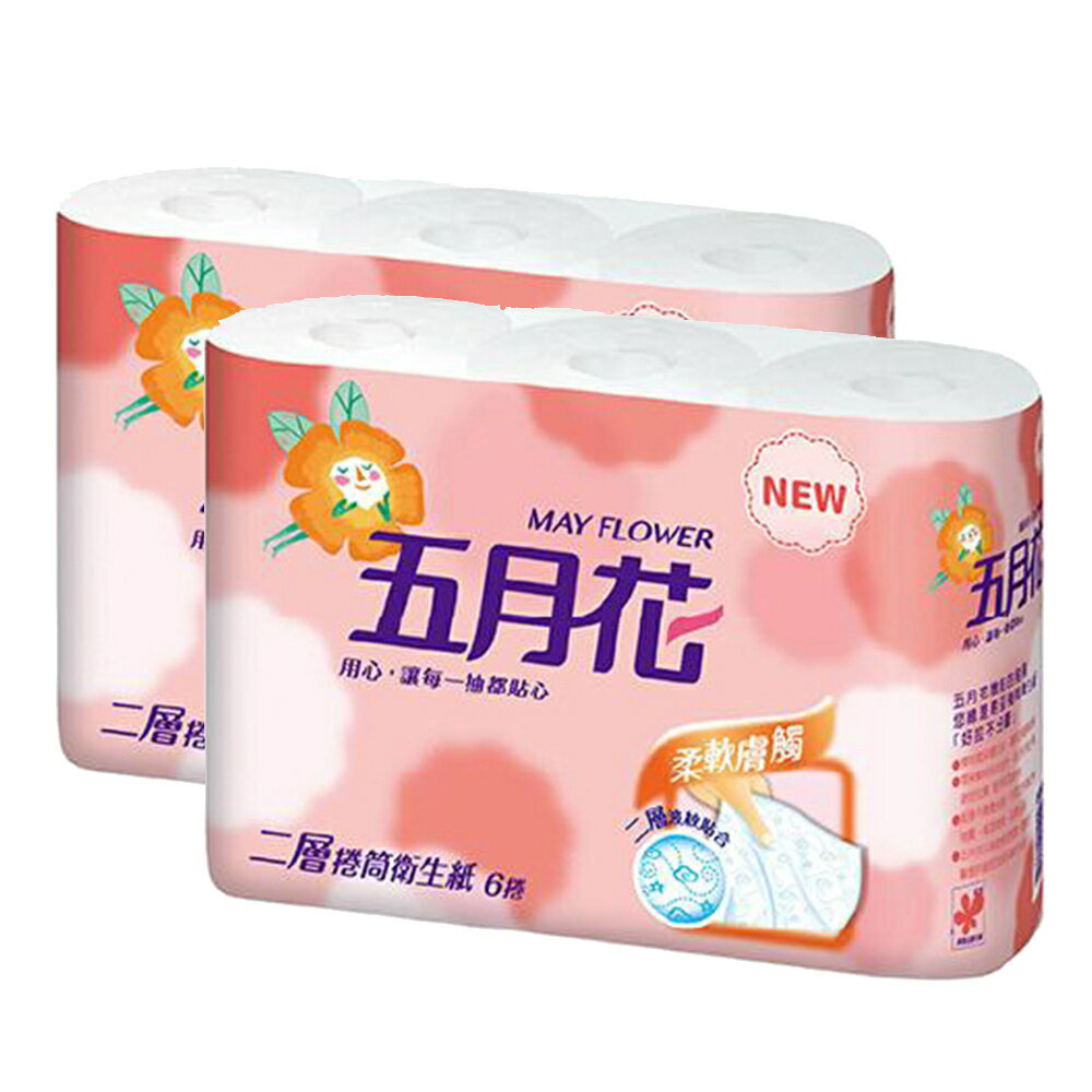【領券再折】五月花 小捲筒衛生紙 270張x6捲 1串/2串賣場 神腦生活