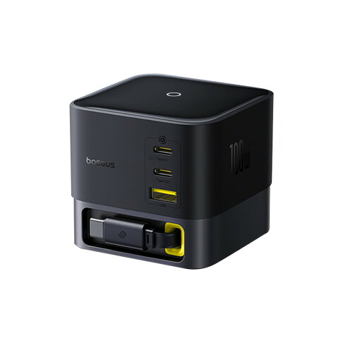 Baseus倍思 Nomos伸縮線桌面充CCNMS100CC 3C+1U 100W【APP享6%回饋】 1