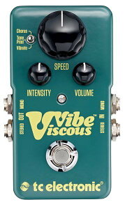 TC Electronic Viscous Vibe 單顆 效果器【唐尼樂器】