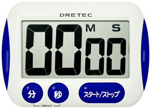 徠福 日本DRETEC(多利可) 正、倒數計時器 /個 藍 T-291BL
