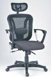 CP-185 高背網椅-流線式扶手 辦公椅 / 張