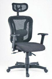 CP-187 高背網椅-升降旋轉式扶手 辦公椅 / 張