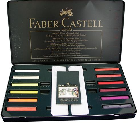 【FABER-CASTELL】輝柏 127520 藝術家級精緻水彩顏料 20色高級鐵盒