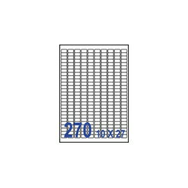 裕德 U4343 電腦列印標籤270格17.78X10mm-100張入 / 包