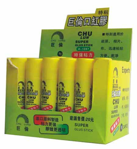 巨倫 A-1397 巨倫口紅膠(9g) 24支/盒