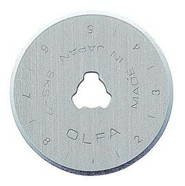 日本 OLFA 圓形刃替刃 45mm (適用於RTY-2/G割布刀) /片 RB45-1