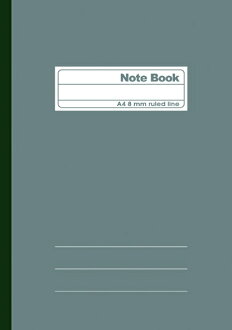 【美加美】文具紙品-NC A4筆記-厚(72張)FA2017/5本入