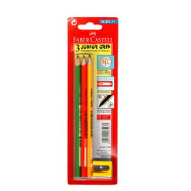 【FABER-CASTELL】輝柏 大三角鉛筆3支入  116503  /卡