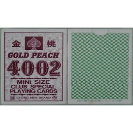 金桃4002撲克牌(迷你)[24打/箱]