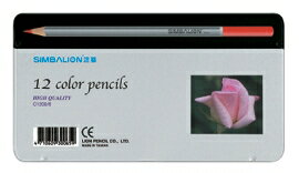 【雄獅】12色塗頭色鉛筆(新鐵盒) #C1200/8-玫瑰
