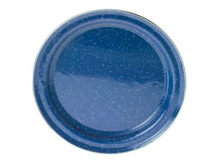 ├登山樂┤美國 GSI Plate Stainless Rim 10.375＂ 不鏽鋼包邊砝瑯盤-藍 # 31526