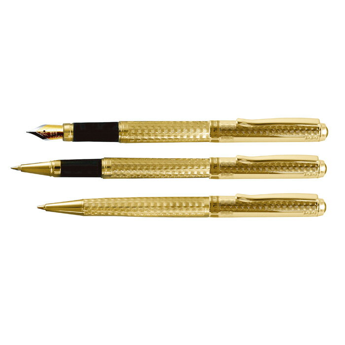PLATINUM 白金牌 鋼筆+鋼珠筆+原子筆-3支入對筆 / 組 PKG-1600/WKG-1200/BKG-1200