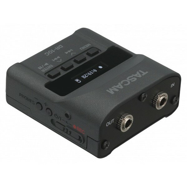 TASCAM DR-10CS 數位錄音機(SENNHEISER ) 小型、可配戴式的線性PCM錄音機